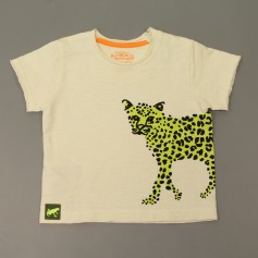 obrázek Béžové tričko s levhartem