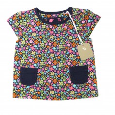 obrázek Pestrobarevné tričko s kapsičkami