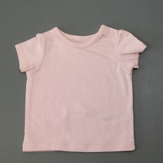 obrázek Světle růžové hladké tričko