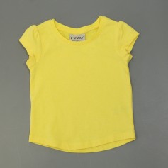 obrázek Žluté celobavlněné tričko