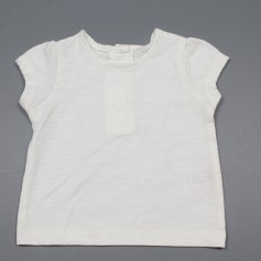 obrázek Krémové jednoduché tričko