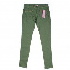 obrázek Zelené strečové kalhoty