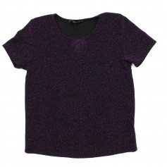 obrázek Lurexové fialové tričko