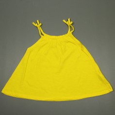 obrázek Rozšířené kanárkově žluté tričko na ramínka