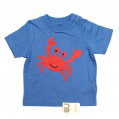 obrázek Modré tričko s krabem