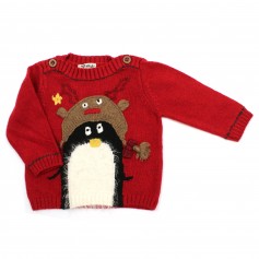 obrázek Vánoční svetr s tučňákem