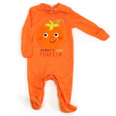 obrázek Oranžové bavlněné pyžamko s potiskem