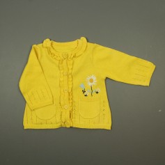 obrázek Žlutý pletený svetřík 