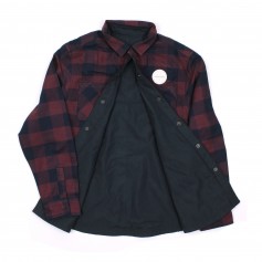 obrázek Tip na dárek - Oboustranná kostkovaná/černá košilo-bunda