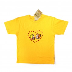 obrázek Žluté tričko s výšivkou