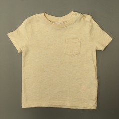 obrázek Béžové tričko s kapsičkou