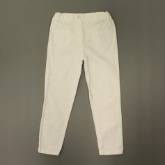 obrázek Bílé kalhoty se srdíčkovými kapsami