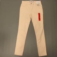 obrázek Růžovo-pudrové skinny jeans
