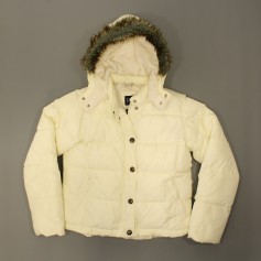 obrázek Luxusní smetanová zimní bunda