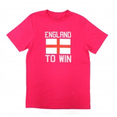 obrázek Růžové tričko s potiskem ,,England", Zn. Morrisons